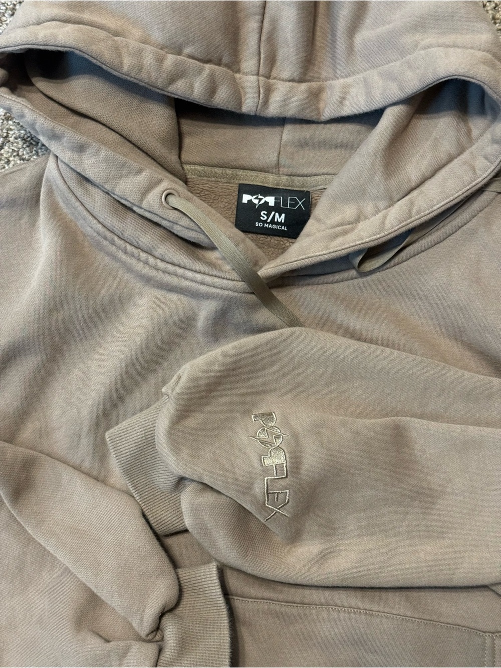 Popflex Cloud Hoodie Pullover Cropped - Picture 3 of 3